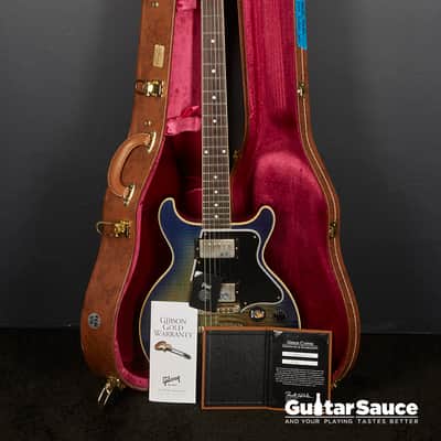 Gibson Custom Shop Les Paul Special Double Cut Figured Humbucker 2019 - Aqua Flamed (Cod.1462UG) image 21