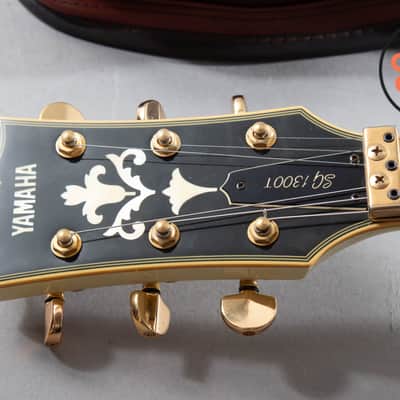 1984 Yamaha SG-1300T Cream White – Rare MIJ Neck-Thru w/ Rockin’ Magic Trem, Ebony Board + Gig Bag image 3