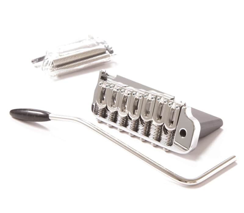 Hipshot Contour 2-Point 7 string Tremolo Chrome - 42170VC image 1