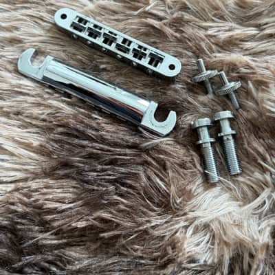 Gibson Les Paul Nashville Tune-O-Matic Bridge and Tailpiece with Studs image 1