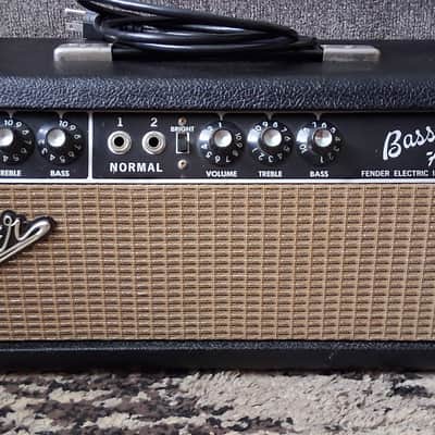 1965 Fender Bassman Rare  AA165  Circuit  - Black image 1