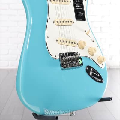 Fender Player II Stratocaster Electric Guitar - Aquatone Blue with Maple Fingerboard (StratP2MABd1) image 6