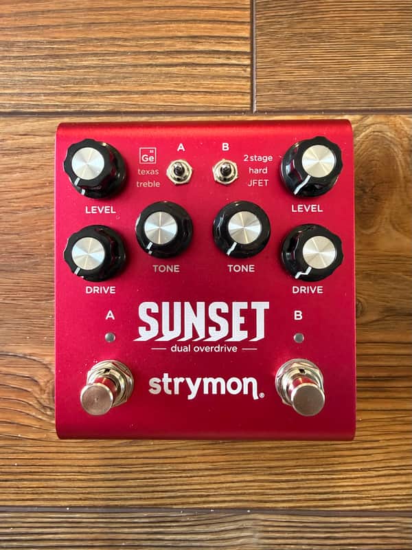 Strymon Sunset Dual Overdrive - Red | Reverb