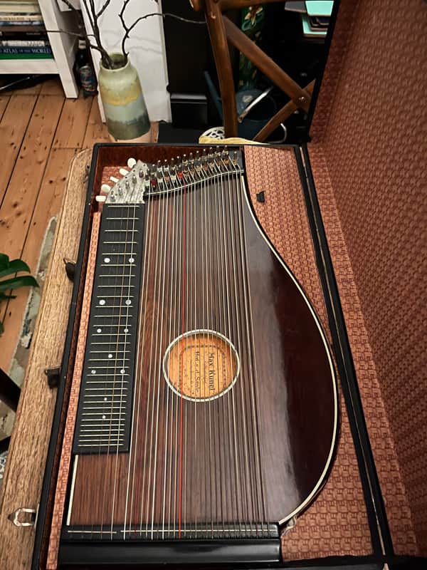 Max Kunel Zither 1890-1910 image 1