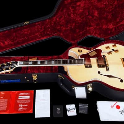 2014 Gibson Byrdland Florentine Custom Shop Crimson Edition Archtop ~ Blonde image 12