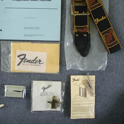 Fender 57 Vintage Stratocaster  Case Candy 1982-1985 image 3