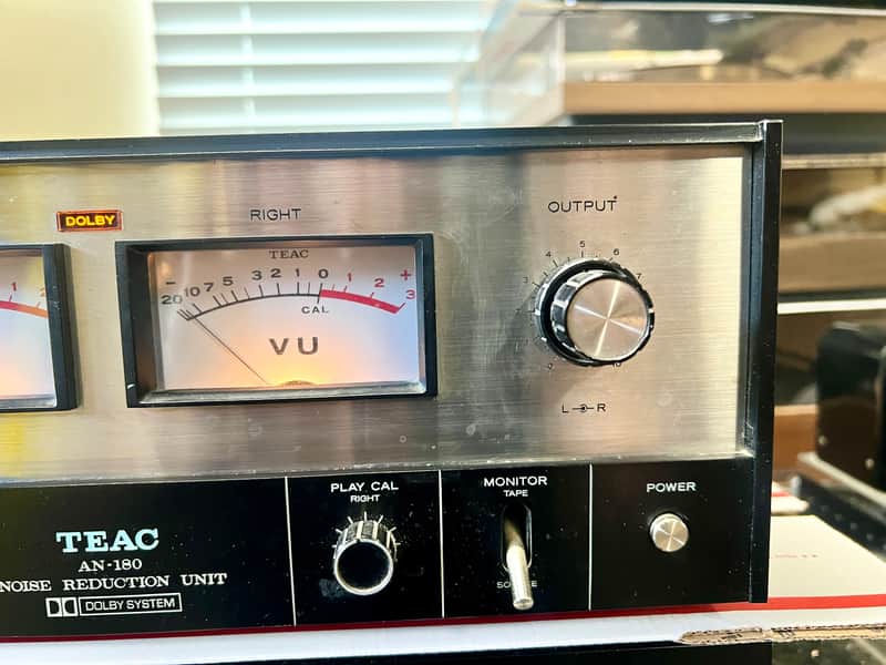 TEAC NOISE REDUCTION UNIT ティアック VUメーター TEAC NOISE