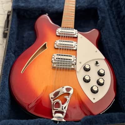 Rickenbacker 370 Roger McQuinn 1989 - red sunburst image 2