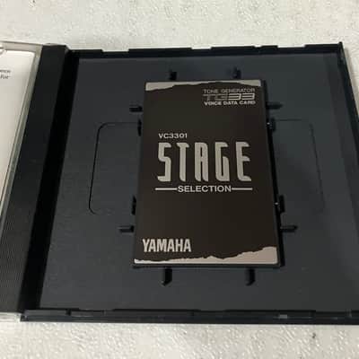 very rare Voice Card VC3301 Stage Selection for Yamaha TG33 Synthesizer