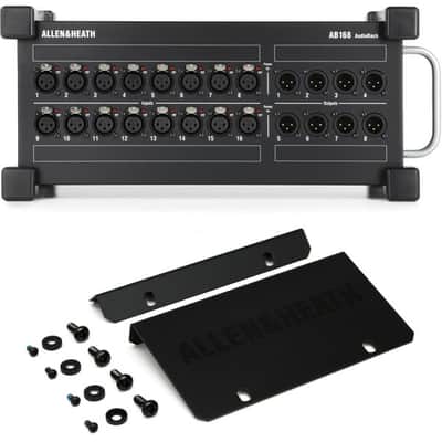 Allen & Heath AB168 16x8 Digital Stage Box for Qu / Avantis / SQ Mixing Systems and Rackmount Kit image 2