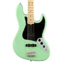 Used Fender American Performer Jazz Bass - Satin Surf Green w/ Maple FB