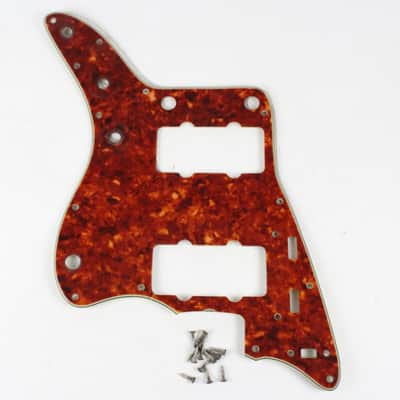 1963 Vintage Fender Jazzmaster Tortoiseshell Pickguard w/Original Metal Shield USA 1960s Pre-CBS L-Series image 1