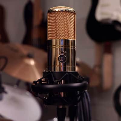 Warm Audio WA-8000 Large Diaphragm Multipattern Condenser Microphone 2023 - Present - Gold image 3