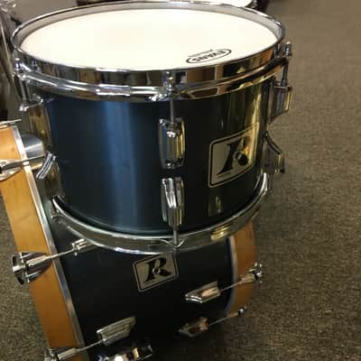 Rogers USA Maple XP-8 Drum Set 22, 12, 16 in Midnight Mist (Blue) image 4