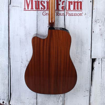 Takamine G Series EG340SC Dreadnought Cutaway Acoustic Electric Guitar with Case image 10