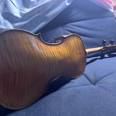 Giovan Paulo Maggini violin, Modern German copy Breascia 16 1940-1960 - Blonde image 2