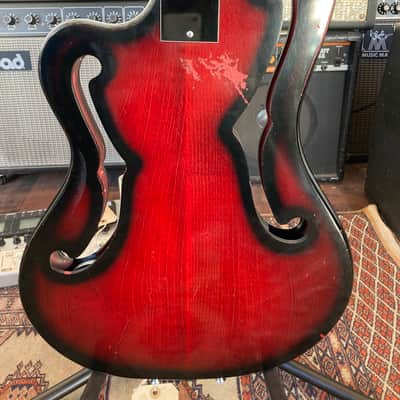 Ampeg AMUB 1 1968 - Red/Black image 11