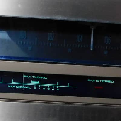 Pioneer TX-410 vintage am fm stereo tuner radio image 1