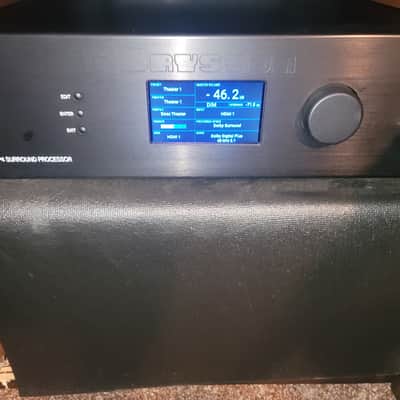 BRYSTON  SP4 PRE-AMP Plus  Home Theater Processor  (Black) image 1