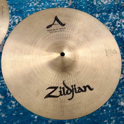 Don't pay £400+!! 14" Zildjian A NEW BEAT Hihats 932g 1374g image 5