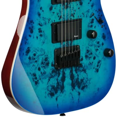 Ibanez GRGR221PA Gio Electric Guitar, Aqua Burst image 4