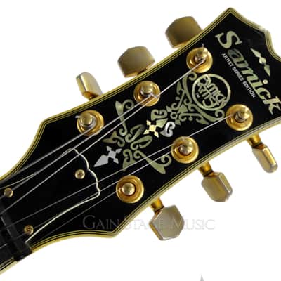 Samick HF650 Artist Series Guitar Archtop Hollowbody Natural 1990's image 6