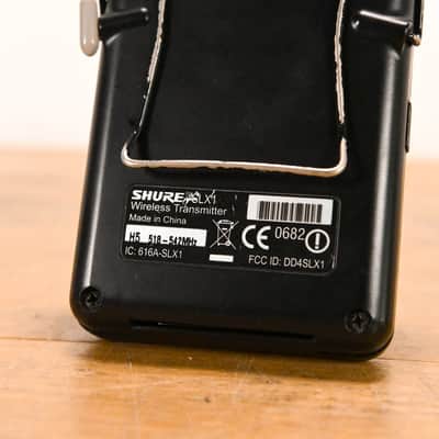 Shure SLX14-H5 Wireless Bodypack System - 518-542 MHz (NO POWER SUPPLY) CG01Y31 image 15