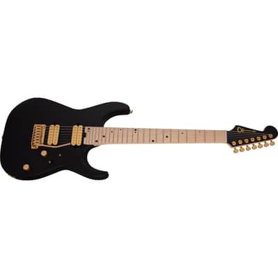 Charvel Angel Vivaldi Signature DK24-7 Nova 7-String Electric Guitar, Satin Black image 4