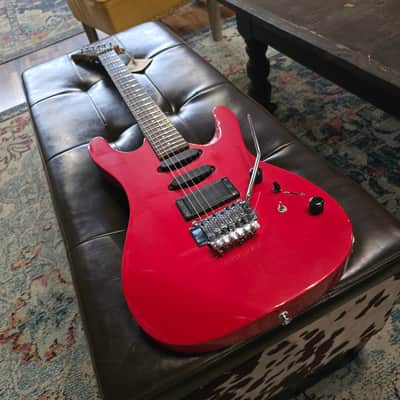 1989 Westone Spectrum I - WE1400RD - Floyd Rose - Red - w/Gig Bag image 9