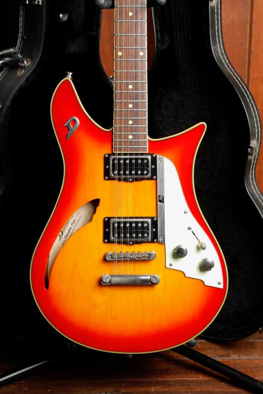Duesenberg Double Cat 12-String Electric Guitar Fire Burst Pre