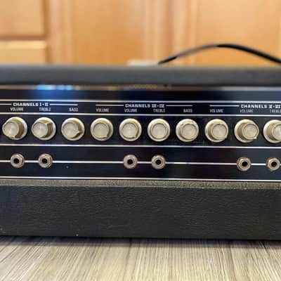 EMC (Electronic Music Corporation) Gemini Vintage 70s PA Bass Guitar Amp Head Serviced & Ready VIDEO image 3