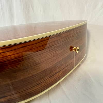 K Yairi KY FYM94 OV/SPR(14 fret folk) Masterworks (2024) 61540, Ovankol /Spruce, Hiscox case. Handmade in Japan. image 20
