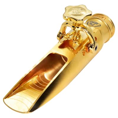 Theo Wanne GAIA 4 Tenor Saxophone Gold Plated Mouthpiece-8 (0.110") - Gold Plated image 2