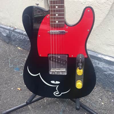 2007-2010 Fender M.I.J Mickey Mouse Telecaster Black image 3
