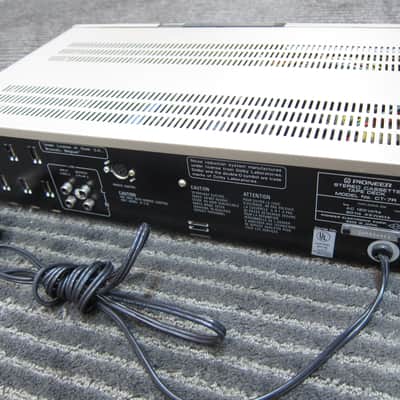 Pioneer CT-7R Cassette Deck,Auto Reverse Dolby B/C, Sendust heads, Top line, Needs Repair, Nice Cosm image 6