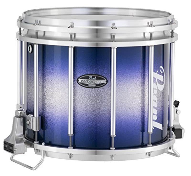 Pearl Championship CarbonCore Varsity FFX Marching Snare Drum Burst Finish 14 x 12 in. Blue Silver #960 image 1