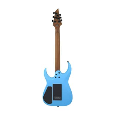 Jackson Pro Plus Series Signature Misha Mansoor Juggernaut ET6 6-String Right-Handed Electric Guitar with Poplar Body, Maple Neck, and Ebony Fingerboard (Riviera Blue) image 2