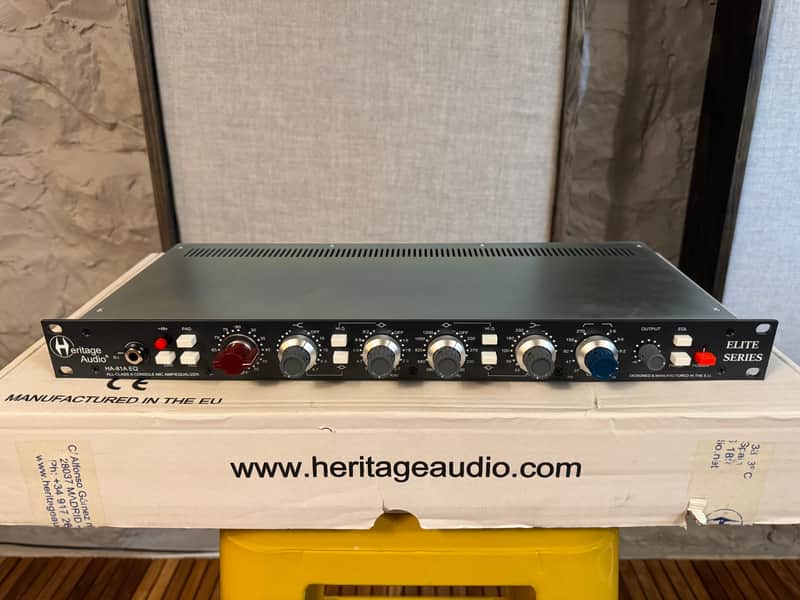 Heritage Audio HA-81A EQ Elite Series Mic Preamp / Equalizer image 1
