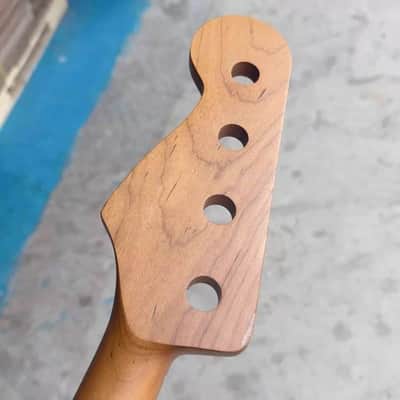 Fretless Roasted Maple Fretless Jazz Bass Neck image 2