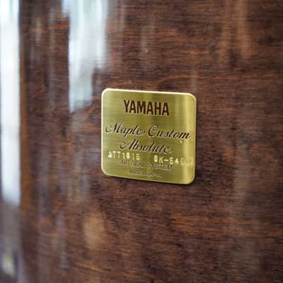 Yamaha/Japan Maple Custom Absolute Series 16" Tom w/ YESS Mount - Plum Lacquer | 14x16" image 4