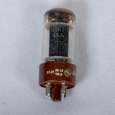 Vintage GE 5Y3WGTB/ 6987 JAN Rectifier Tube – Tests Like NOS – USA Made image 2