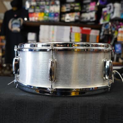 USA Slingerland 5x14" Aluminum Snare Drum (Vintage! 1960s Era) image 9