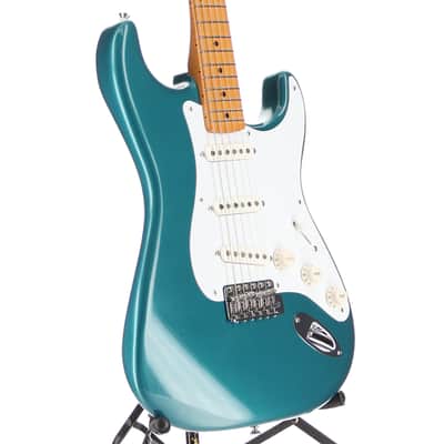 Fender Certified Pre-Owned Vintera II '50s Stratocaster, Maple Fingerboard, Ocean Turquoise (J6) (78175) image 3