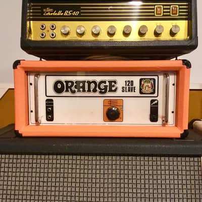 Orange SL-120 slave amplifier (or-120) original vintage uk matamp c 1970s Plexi image 1