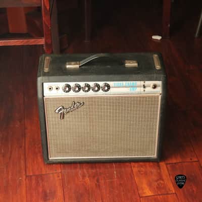 1968 Fender Vibrochamp drip edge silver face (FAM0237) image 6