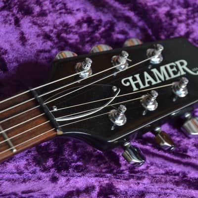 Hamer "Sunburst" Archtop P-90=made in USA 1995*perfect vintage tone*top player*from first owner* image 9