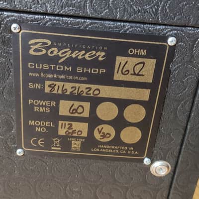 Bogner Goldfinger OGF 112 1x12 Box Lautsprecher Gitarre image 7