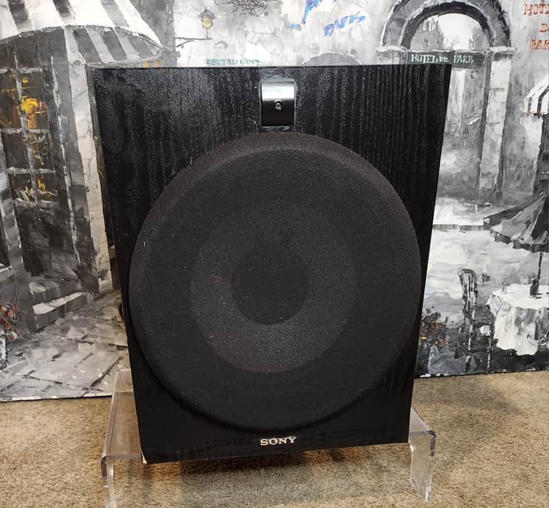 Sony Sony SA-W2500  100-watt (RMS) powered subwoofer 90s  - Black
