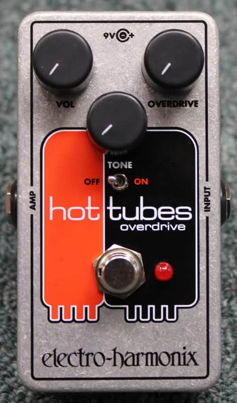 Electro-Harmonix Hot Tubes Nano Overdrive Guitar Effects Pedal w/Box image 1