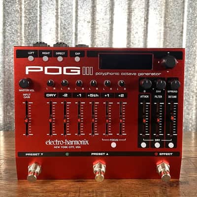 Electro-Harmonix EHX POG3 Polyphonic Octave Generator Guitar Bass Synth Effect Pedal image 2